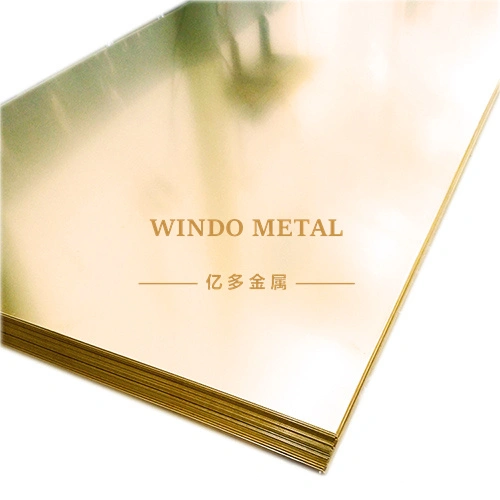 Polished Thin Brass Plates For Sale China Manufacturer